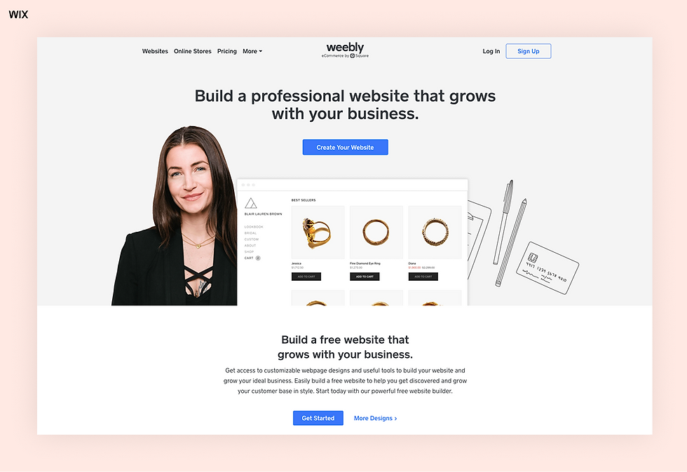 best marketing agency website builder weebly