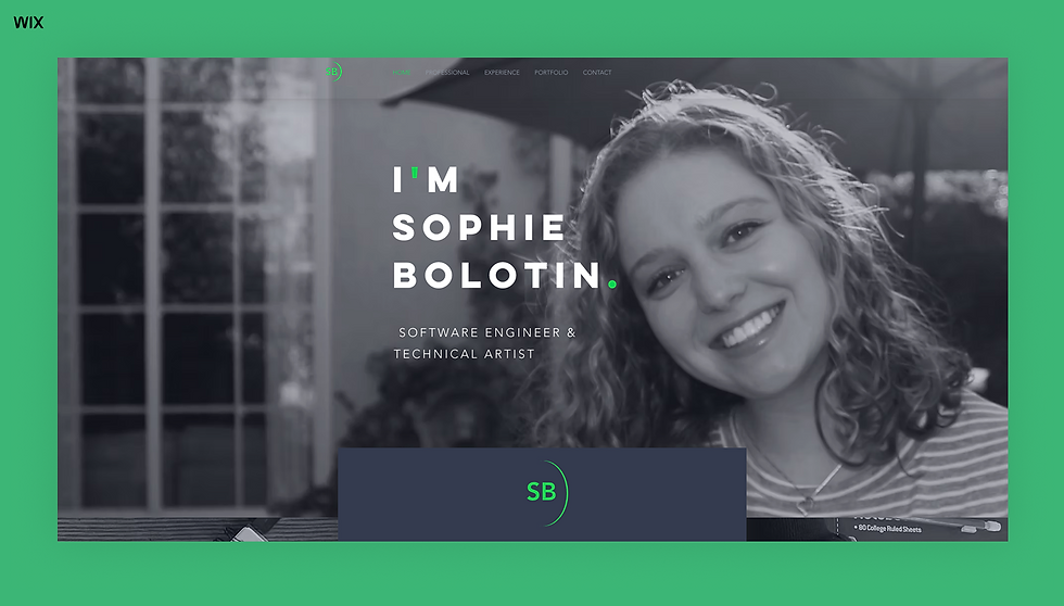 Sophie Bolotin web developer