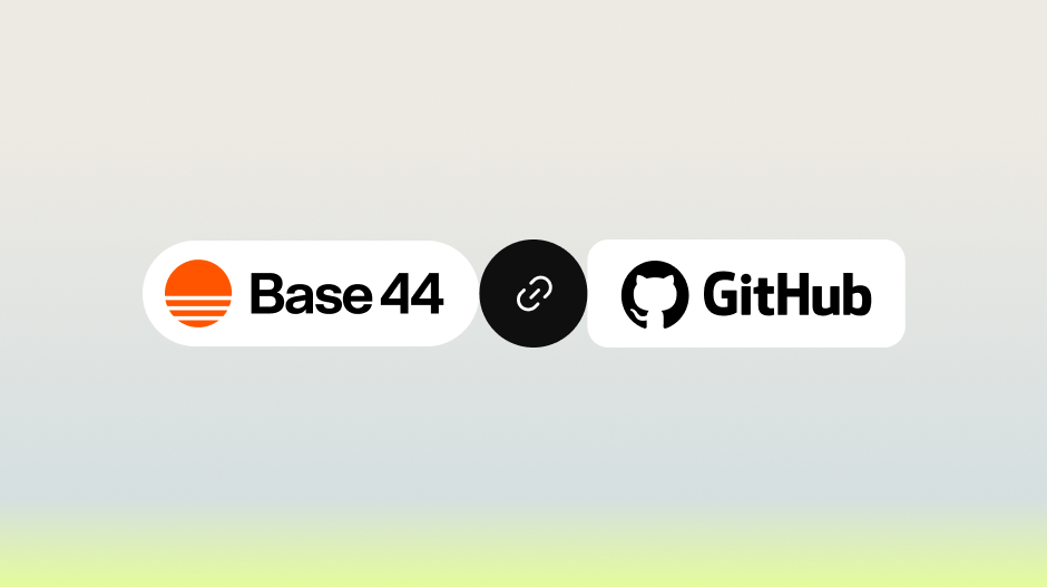 Base44 GitHub integration: build in Base44, ship with GitHub