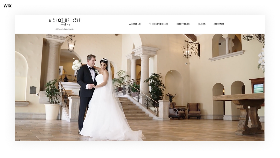 A Shot of Love videography portfolio