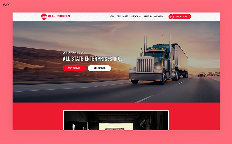 all state enterprise inc trucking transport website