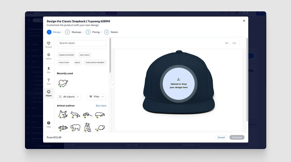 create and design print on demand products