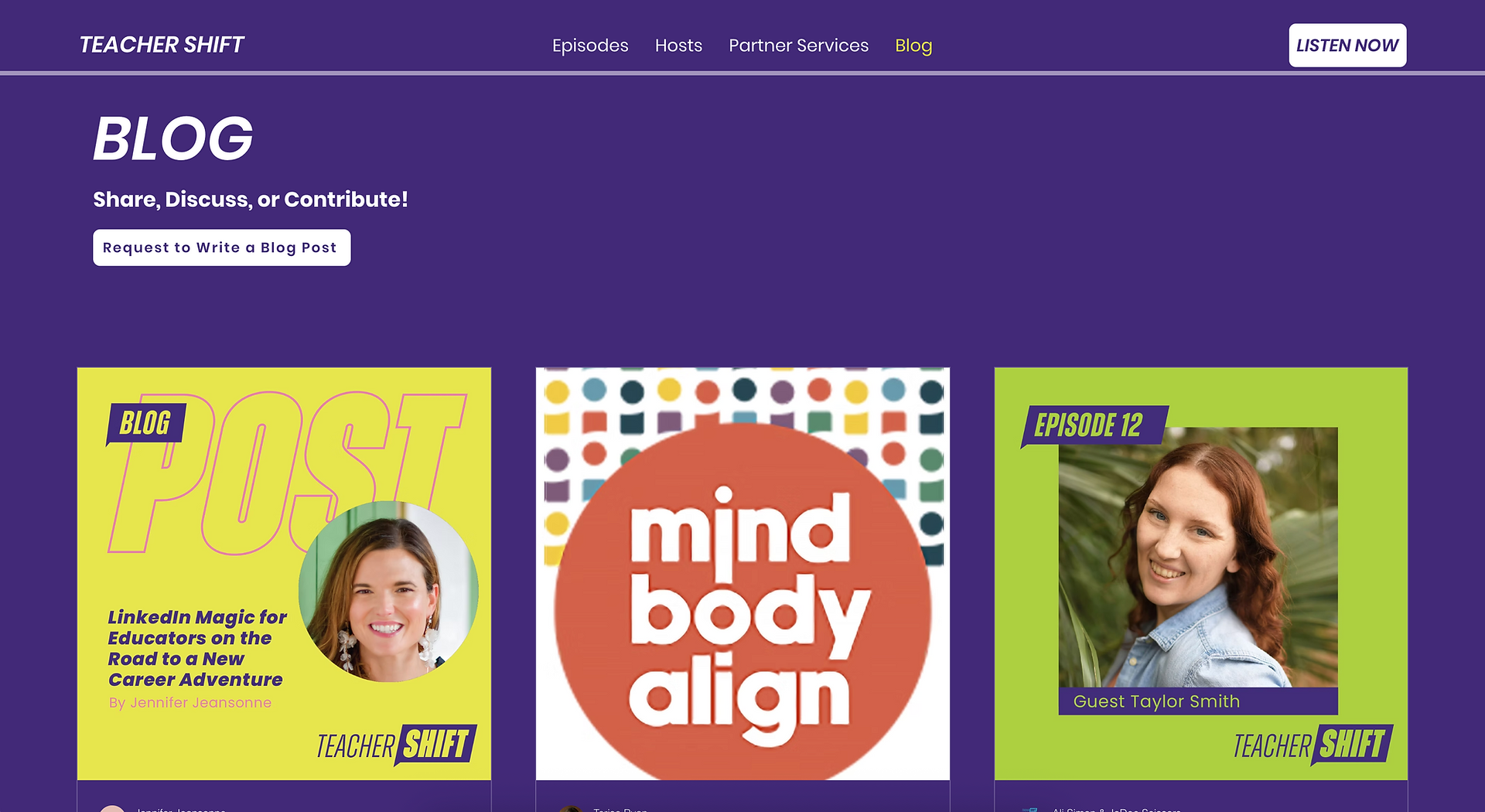 teachers shift podcast blog