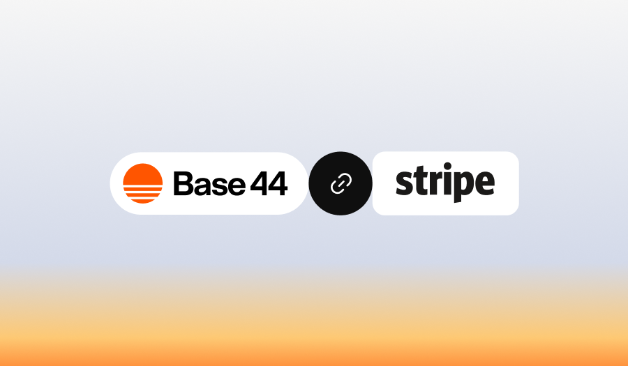 Base44 Stripe integration