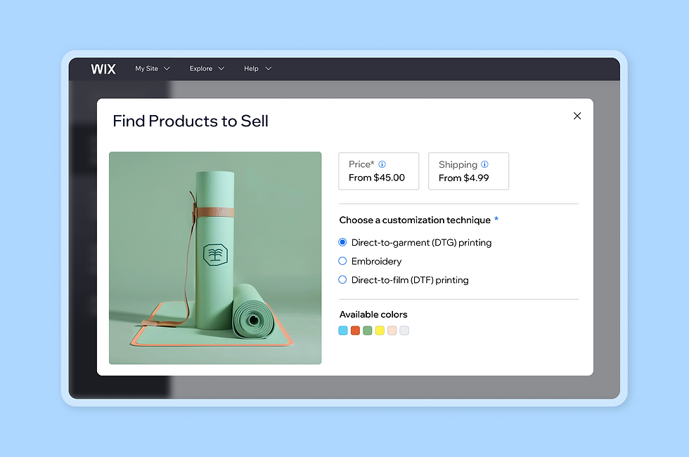 print on demand find products to sell