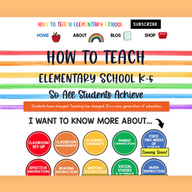 how to teach elementary school best teaching website