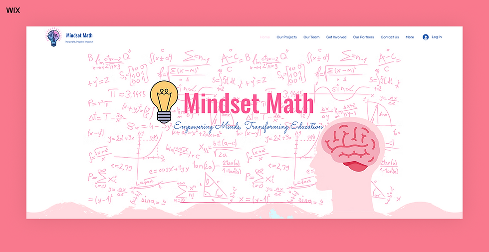 mindset math teacher website
