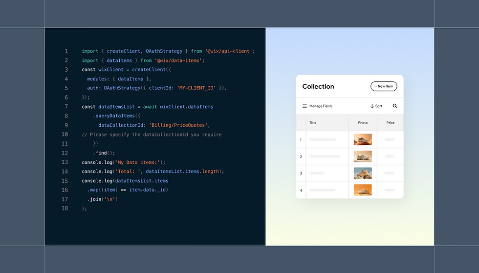 wix studio cms homepage