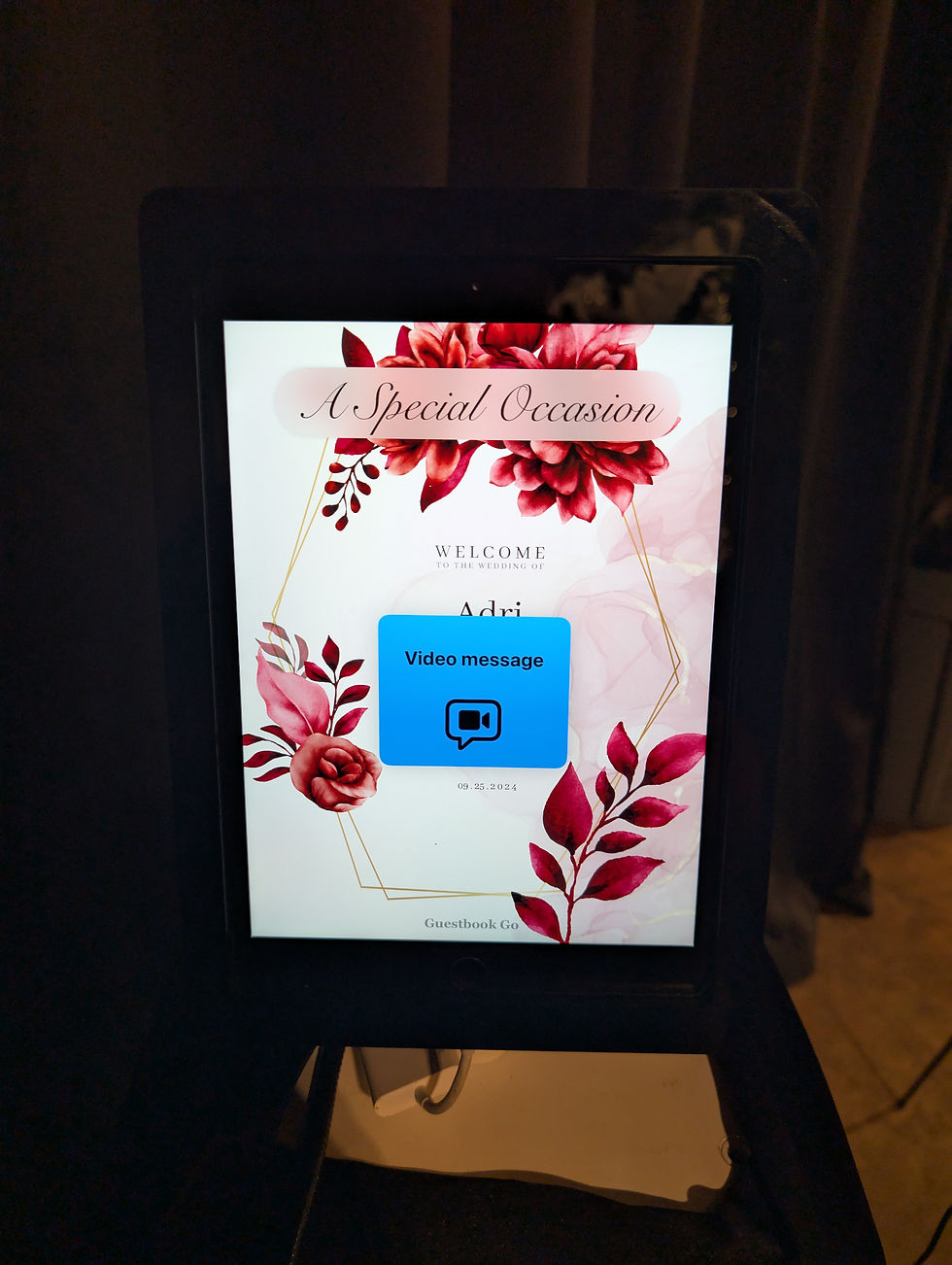 Thumbnail: Video Guestbook