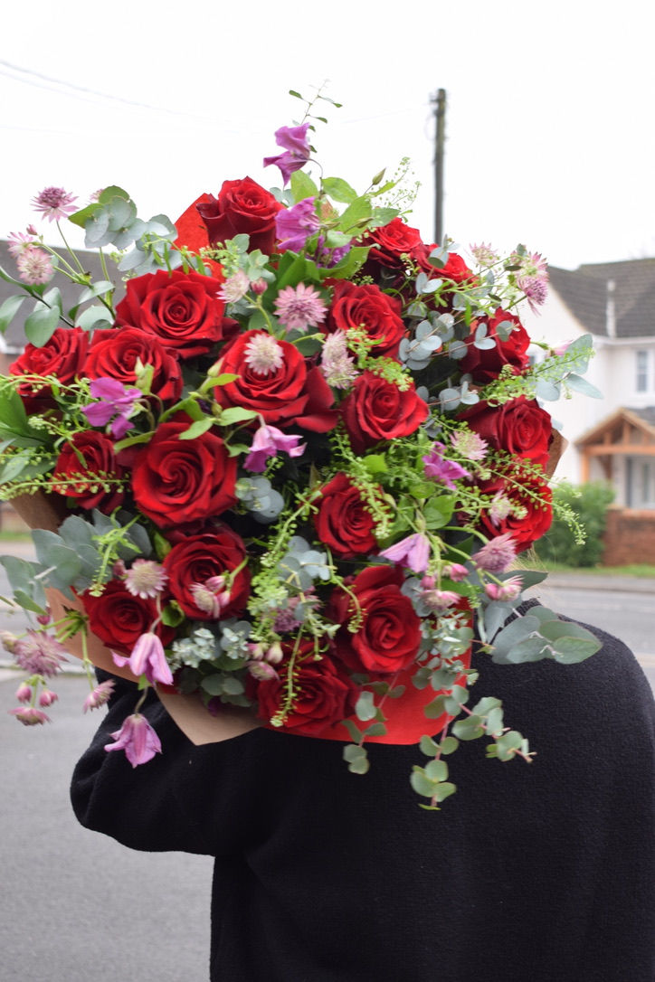 Thumbnail: Luxury 2 Dozen Red Roses