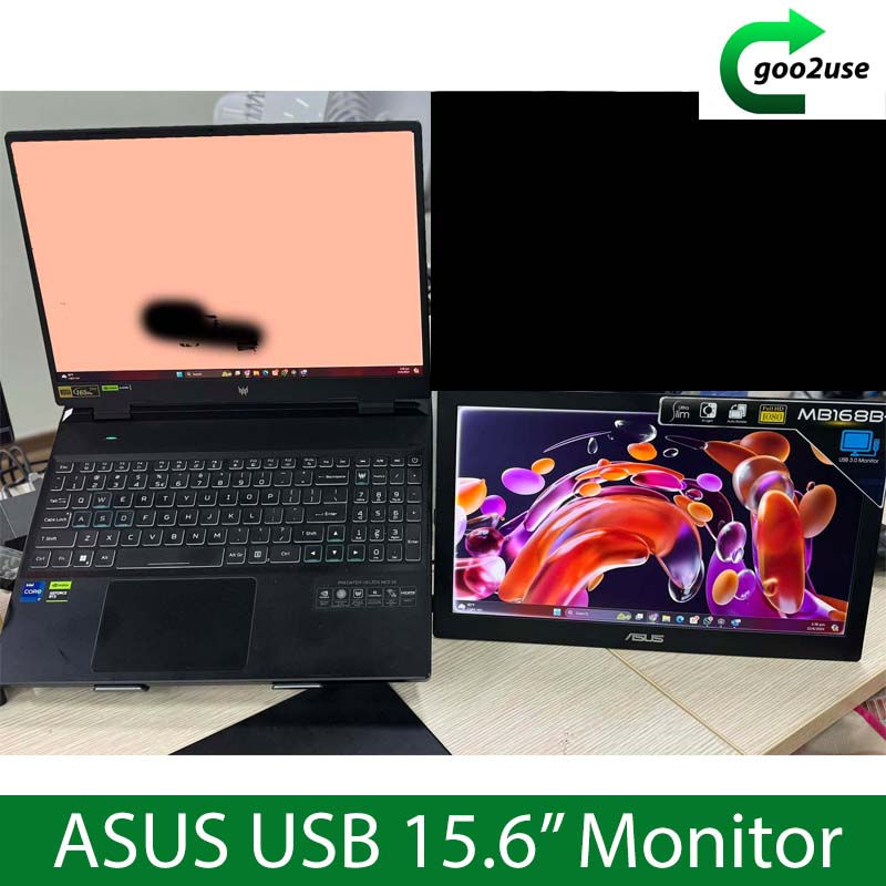 Thumbnail: ASUS MB168 USB 15.6inch Portable Monitor