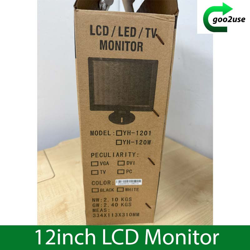 Thumbnail: OEM 12 inch LCD HDMI VGA Monitor