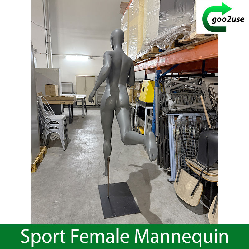 Thumbnail: Dark Grey Sport Female Mannequin