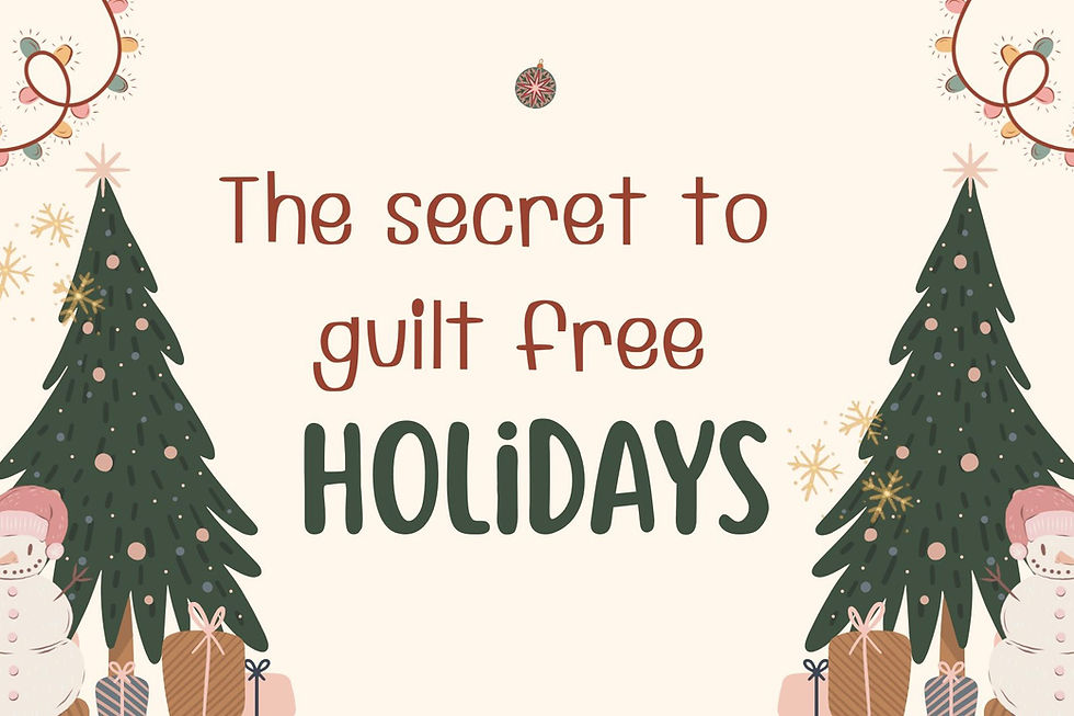 You Don’t Have to Earn Your Holiday Fun During Menopause