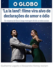 Guilherme Logullo E ALESSANDRA VERNEY LA LA LAND O GLOBO