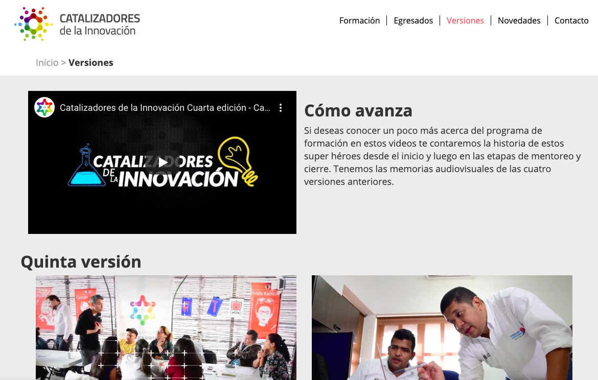 Catalizadores de la innovación