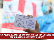 Ica exigirá carné de vacunación contra el covid-19 para ingresar a restaurantes y cines