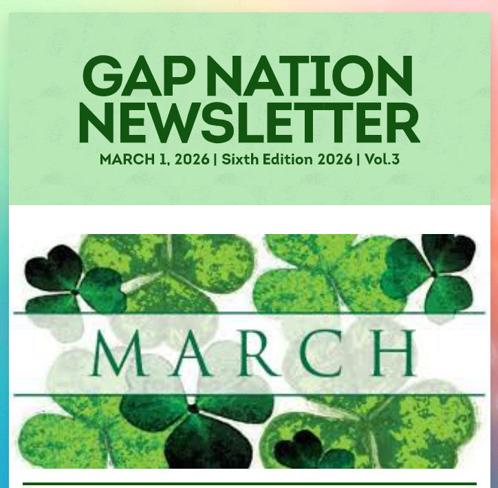 GAP Nation Newsletter | March 2026