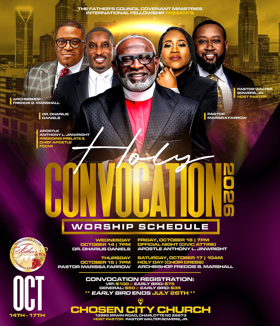 Holy Convocation 2026