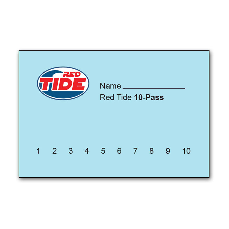 Red Tide 10-Pack Swim Pass