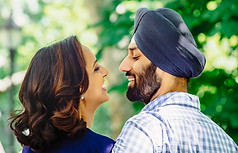 Desi man with first girlfriend