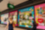 front display window of 'clipper tea'