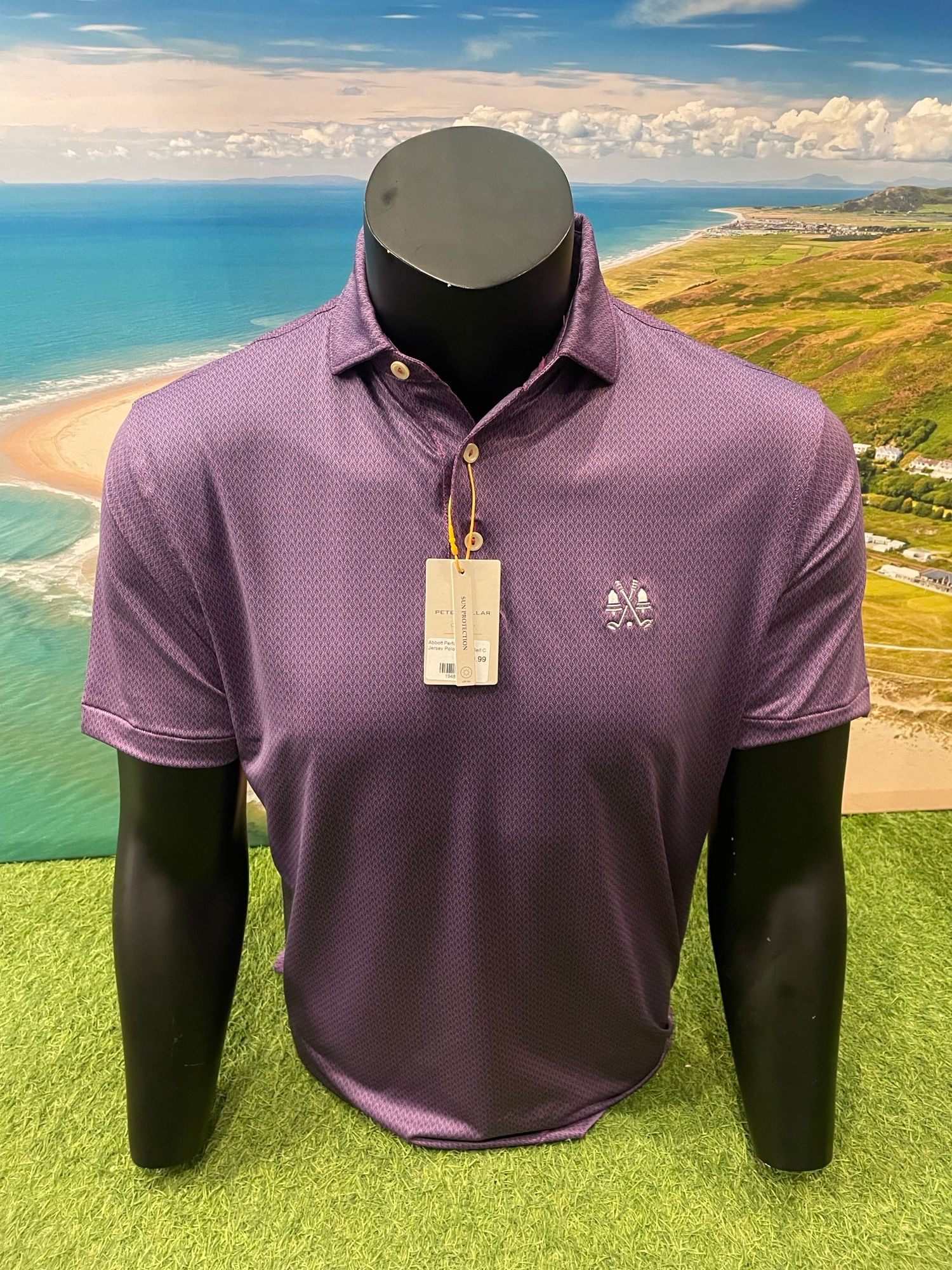 Peter Millar Abbott Crested Polo