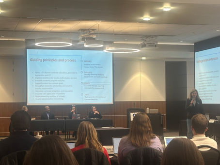 Academic Senate announces program changes, highlights students' role