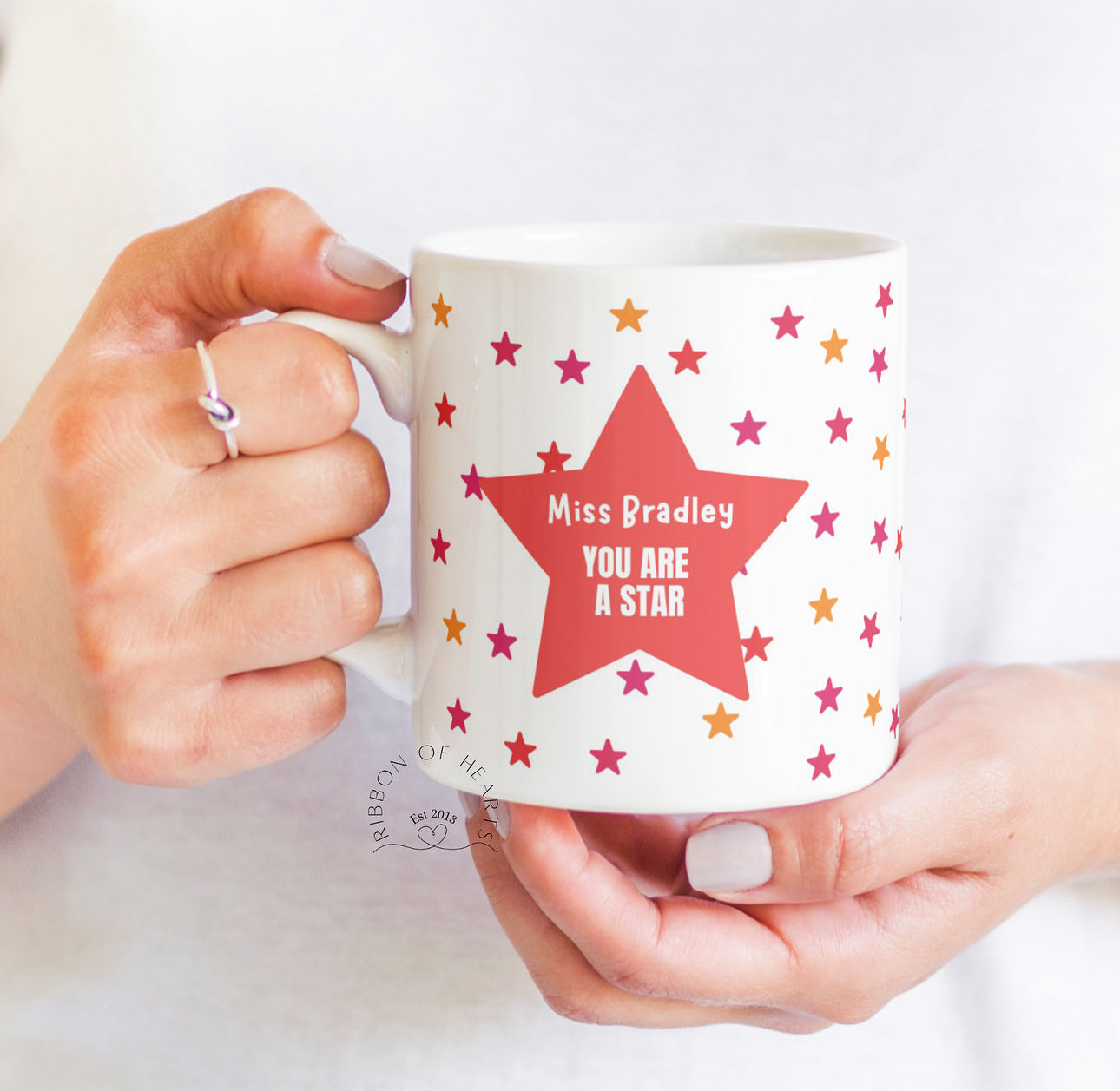 Personalised - You Are A Star Teacher Ceramic Mug