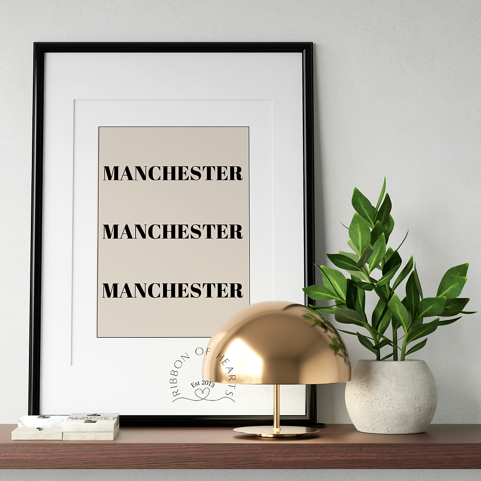 Thumbnail: City, Town or Place A4 Print
