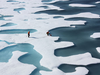 Climate change ‘warning sign’ as Arctic is warming twice as fast as rest of planet