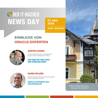 Der IT-Macher News Day 2026 – Aktuelle Entwicklungen rund um Oracle APEX & Oracle AI 