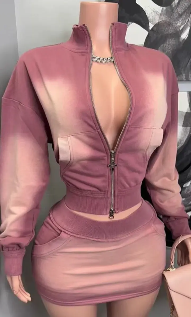 Thumbnail: Washed Skirt Set 