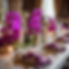 lavish tablescape with orchids