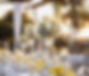 luxury event decor in white with silver