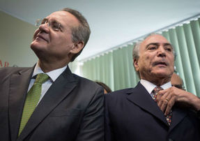 Após críticas a reformas, Temer rompe com Renan Calheiros