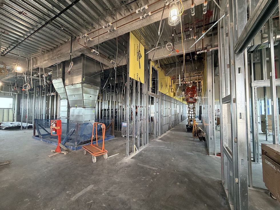 DOCS Surgical Hospital third-floor corridor, April 2026