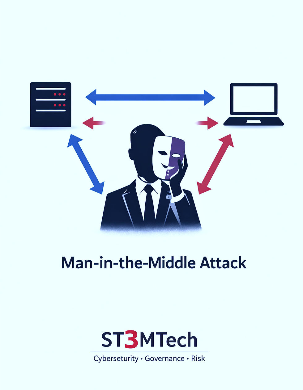 🕵️‍♂️ Man-in-the-Middle Attacks: When Someone Is Quietly in the Conversation