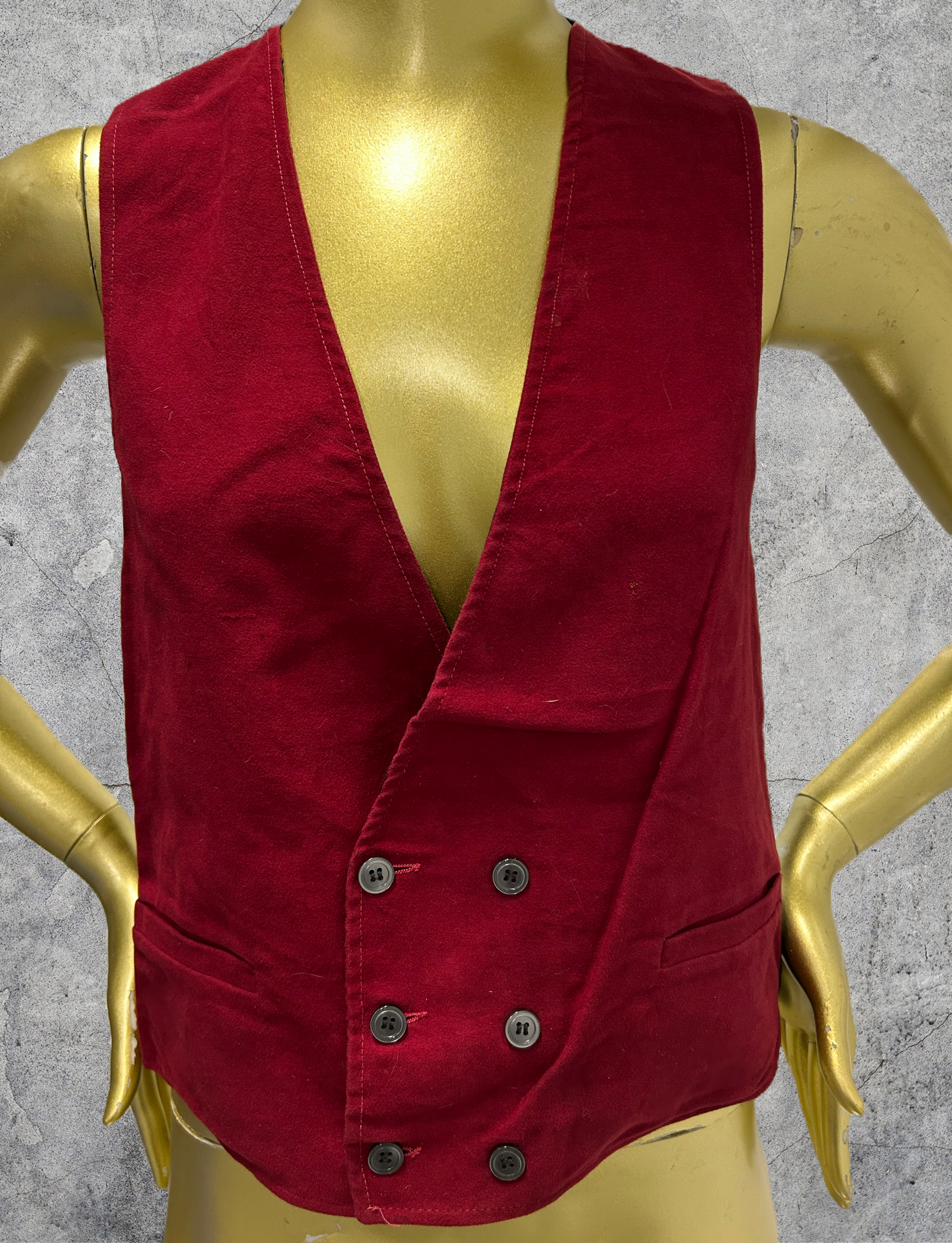 1980's Red Vest