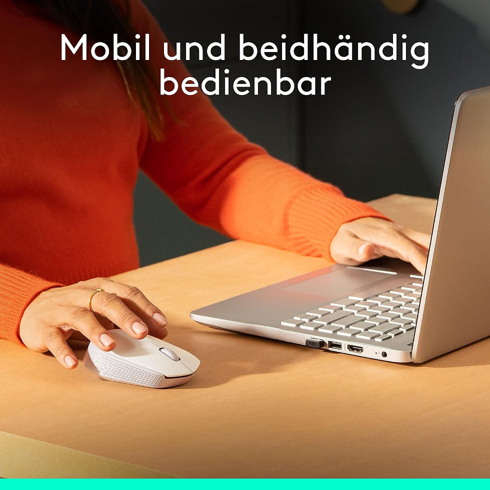 Miniaturebillede: Logitech M171 - trådløs USB-mus, hvid