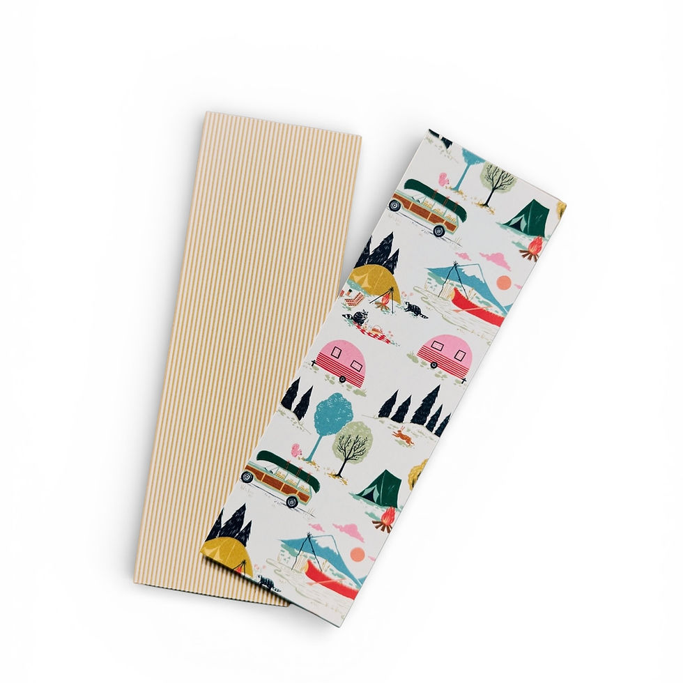 Thumbnail: Patterned Paper Bookmark