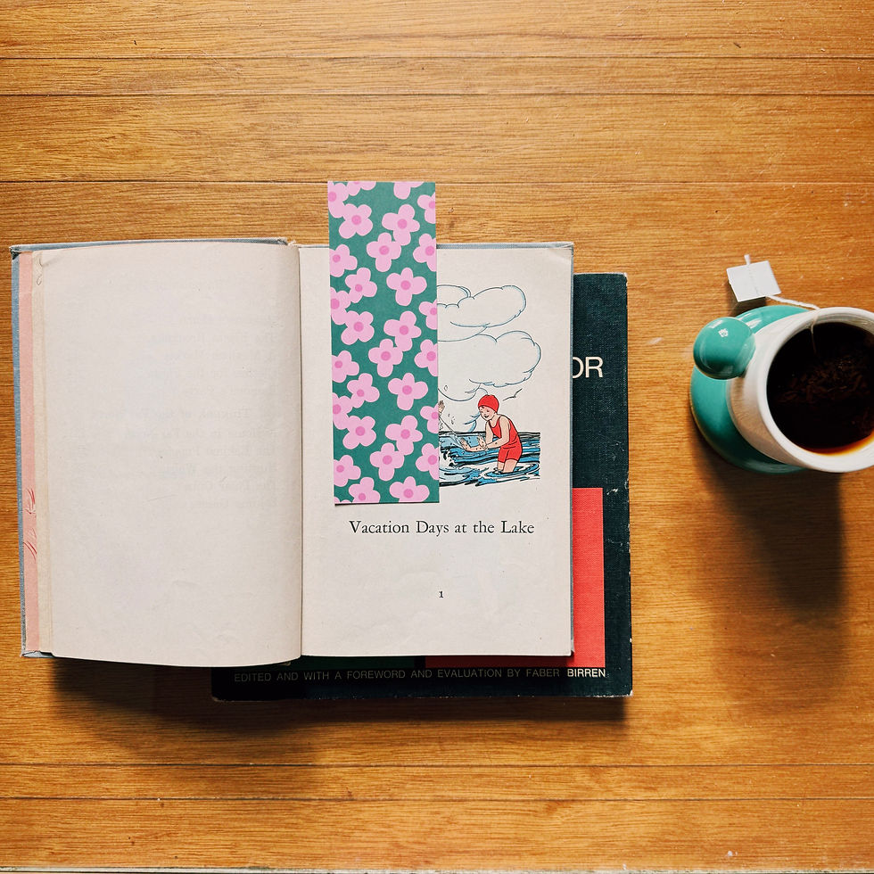 Thumbnail: Patterned Paper Bookmark