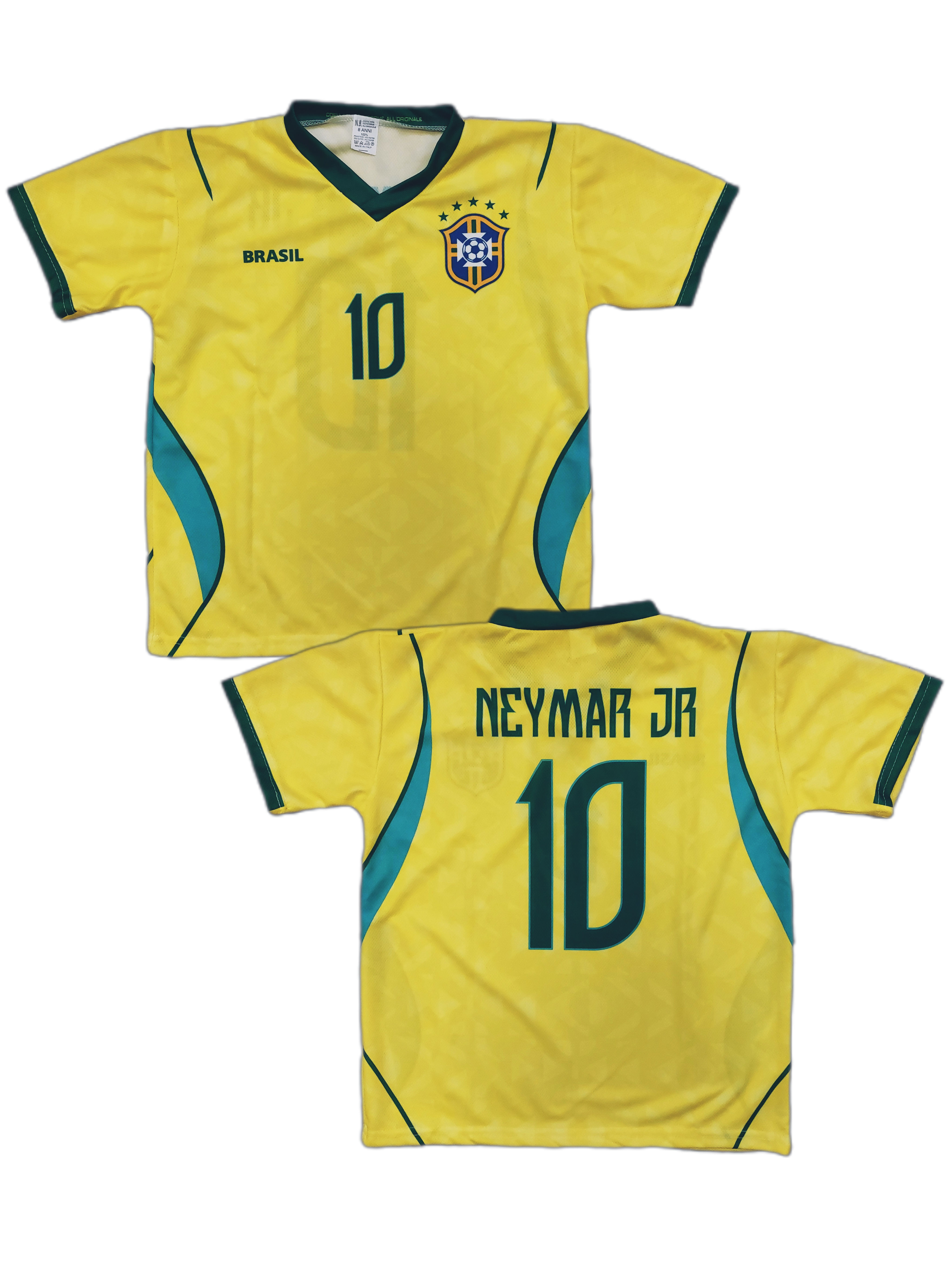 MAGLIA o COMPLETO o KIT BRASILE NEYMAR JR. 10