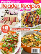 That's Life! magazine Reader Recipes Cookbook – Cover design