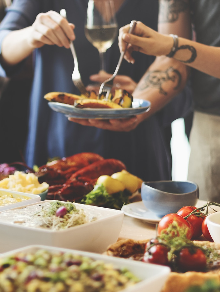 Buffet Food Spread