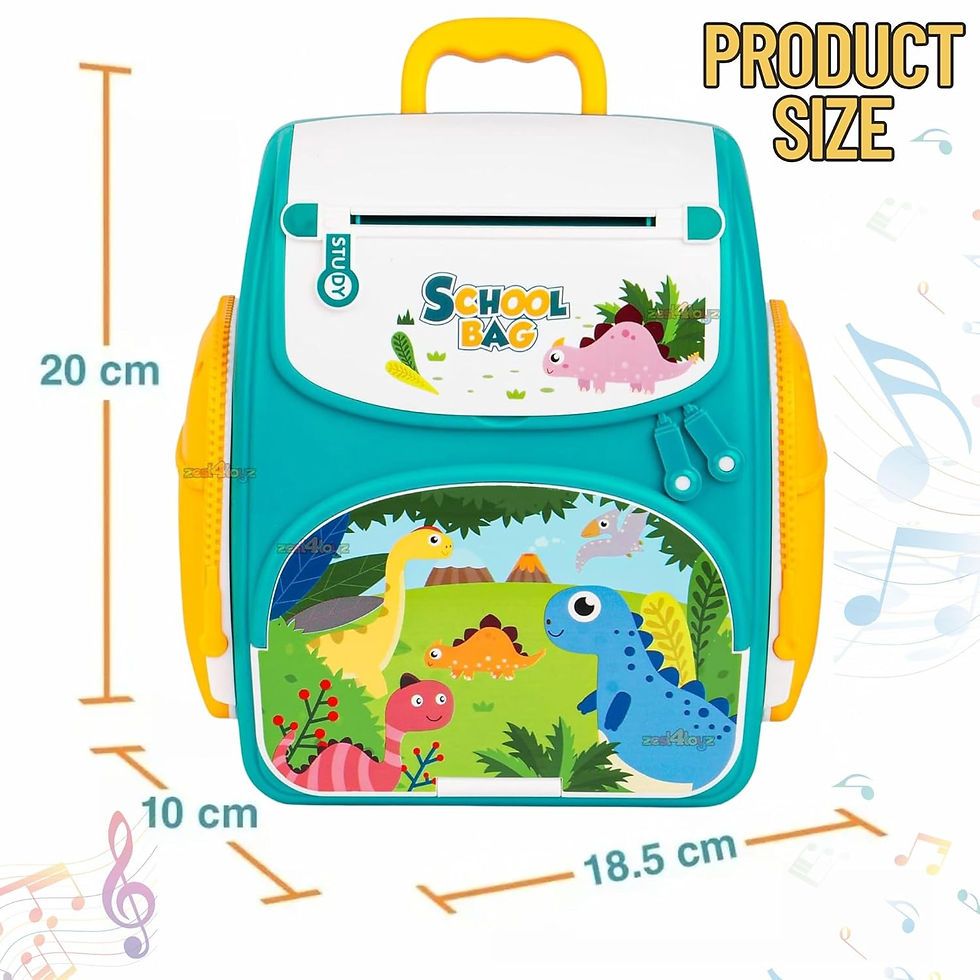 Thumbnail: Mallexo Cute Dinosaur Printed Piggy Bank for Kids Piggybank Finger Print