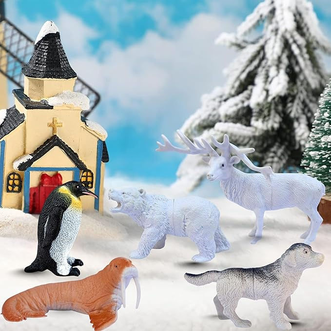 Thumbnail: MALLEXO Attractive Arctic Animal Toys for Kids 3+ | Realistic 10 PCs Ocean