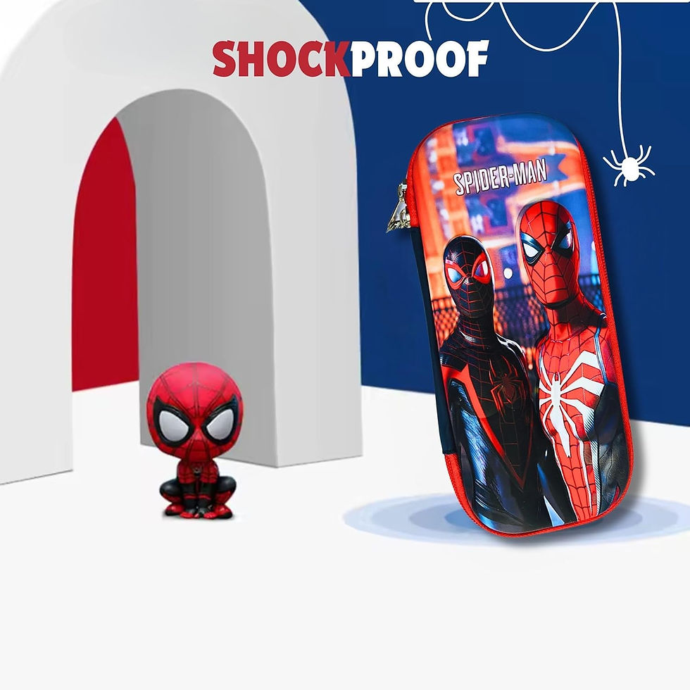 Thumbnail: Mallexo Canvas 3D Branded Avengers Super Hero Pen Pencil Case