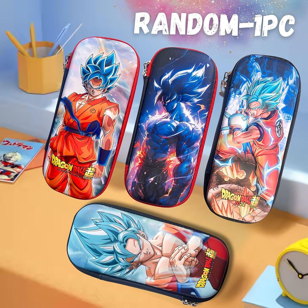 Thumbnail: Mallexo Premium 7D Goku Pen Pencil Pouches for Kids Dragon Ball Z