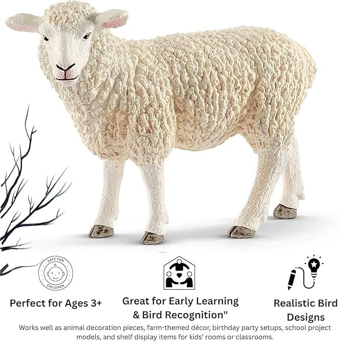 Thumbnail: 6 PCS Attractive Domestic Animals Action Figures Toy for Boys and Girls